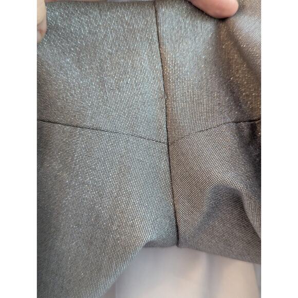 Body by Victoria The Christie Fit Size 12 Silver Four Pocket Wide Leg - Picture 14 of 16